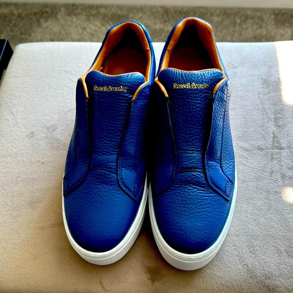 Russell & Bromley Park Up Platform Laceless Sneaker 38